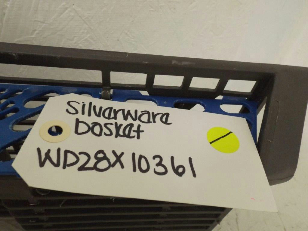 GENERAL ELECTRIC DISHWASHER WD28X10361 SILVERWARE BASKET USED GENERAL ELECTRIC DISHWASHER WD28X10361 SILVERWARE BASKET USED